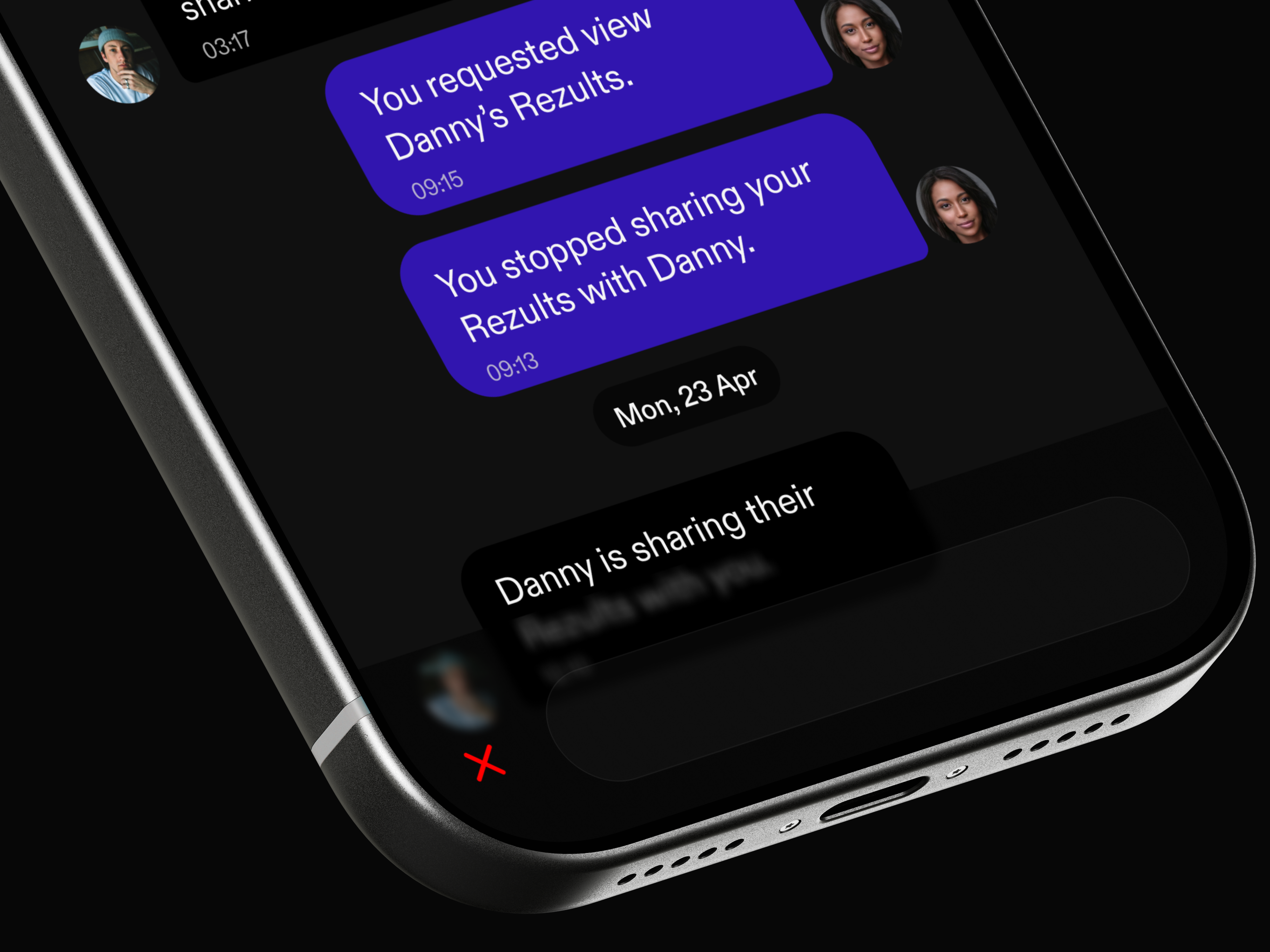 Context-first Rezults conversations